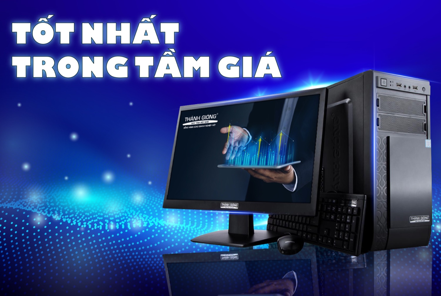 Bộ máy tính thương hiệu Việt Nam Thánh Gióng