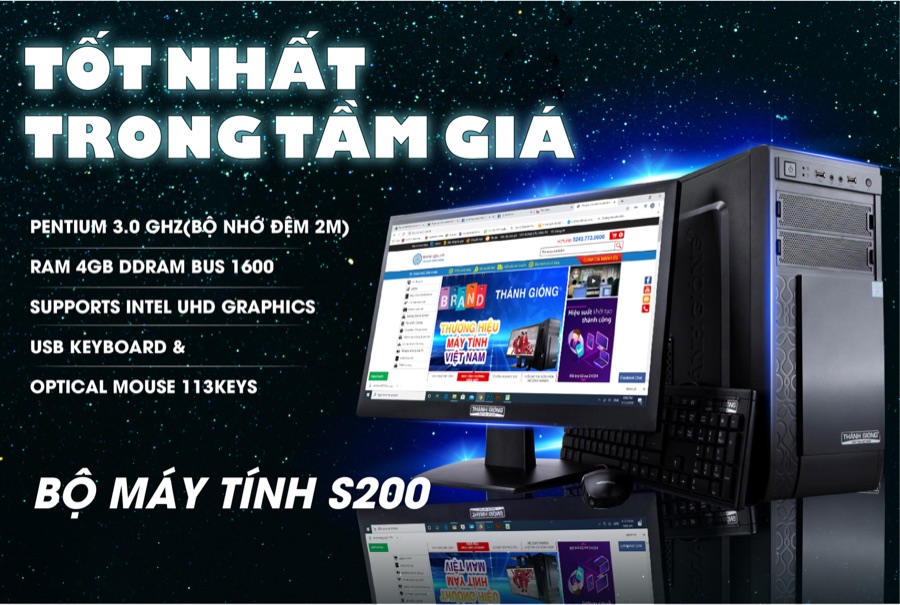 Máy tính Thánh Gióng Model S200